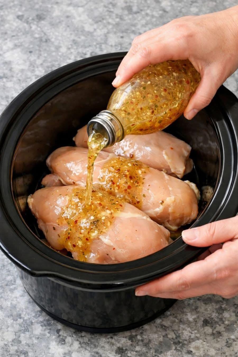 Slow Cooker Italian Dressing Chicken: The Easiest Flavor-Packed Dinner