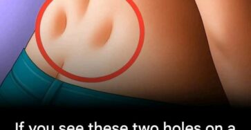 The meaning of the two dimples in the lower back